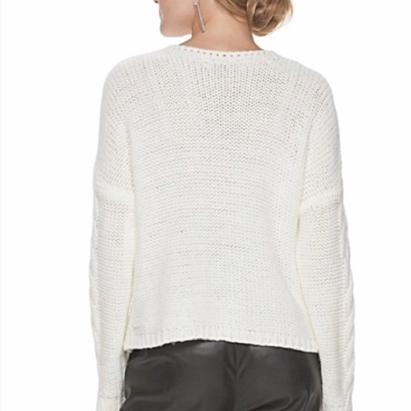 WOMENS Apt. 9 CARA SANTANA CABLE SWEATER small - Picture 4 of 4